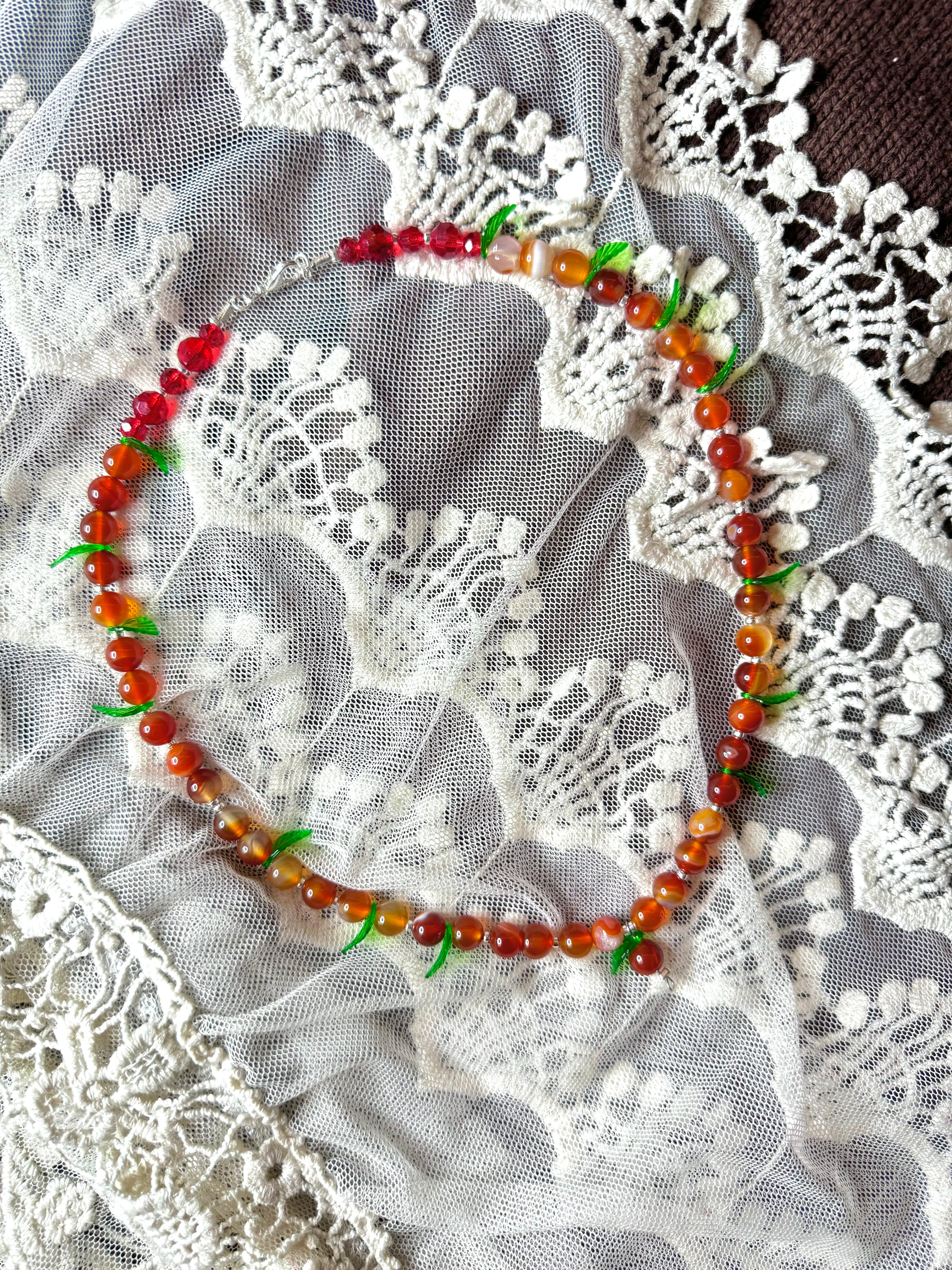 Rowan Berry Necklace